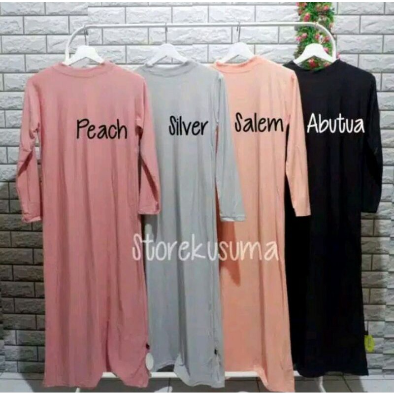 Manset Gamis Dalaman Bahan Kaos Premium Manset Gamis Lengan Panjang