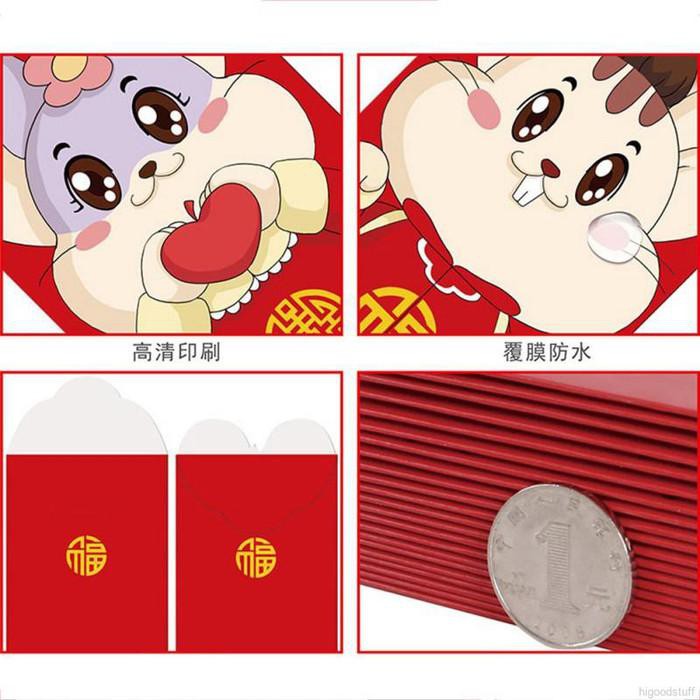 

Amplop Angpao Gambar Kartun untuk Festival Imlek / Tahun Baru Cina