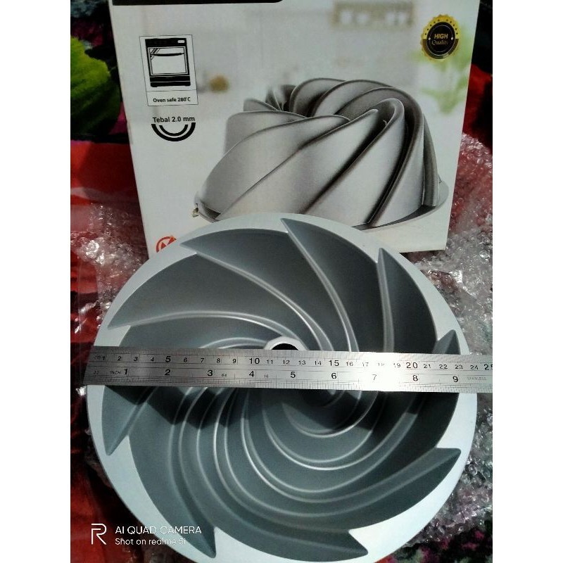 BMW ROSMARRY PAN - Aluminium Cake Pan Loyang Cetakan Kue Bolu Chiffon Cake Tulban