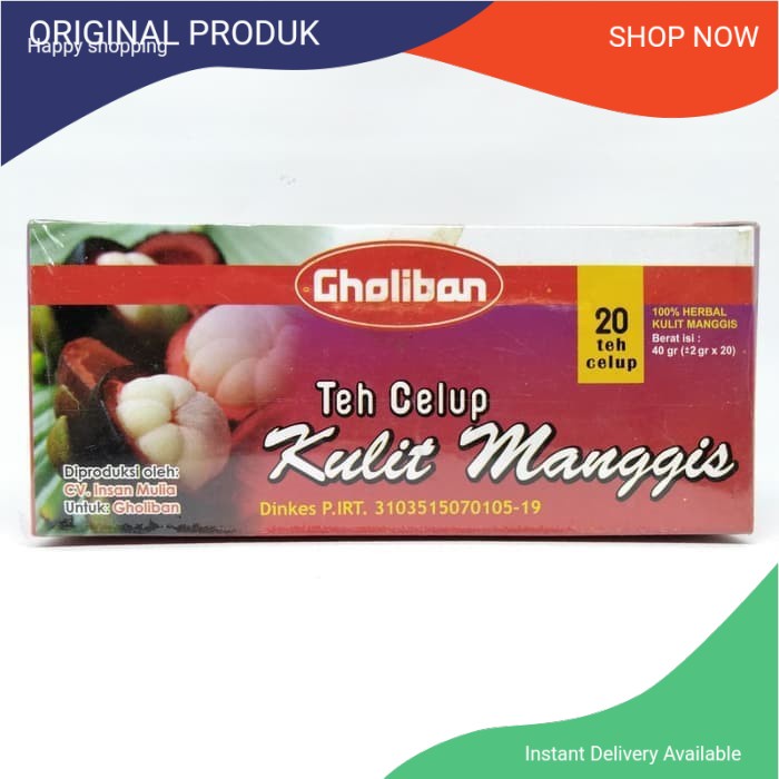 

Teh Celup Kulit Manggis Gholiban