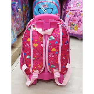  TAS  SEQUIN TROLI RANSEL ANAK  PEREMPUAN  LOL  UNICORN DI USAP 