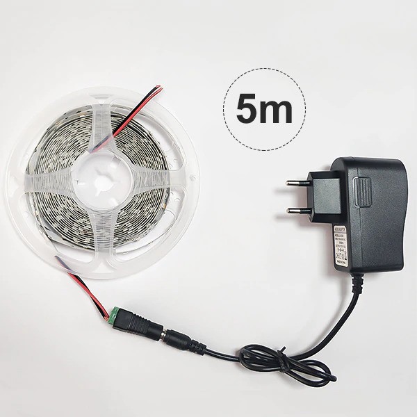 COD Lampu LED Strip Untuk Dekorasi SMD 5630 12V 5 Meter - Warm White