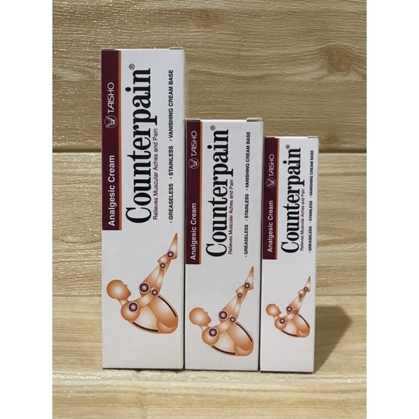 COUNTERPAIN CREAM | Meredakan Nyeri sendi dan Otot