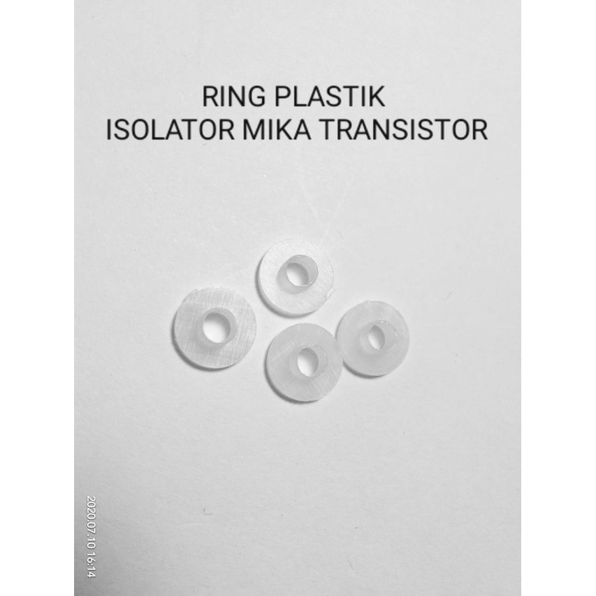 [DEV-9109] RING PLASTIK UNTUK ISOLATOR MIKA TRANSISTOR