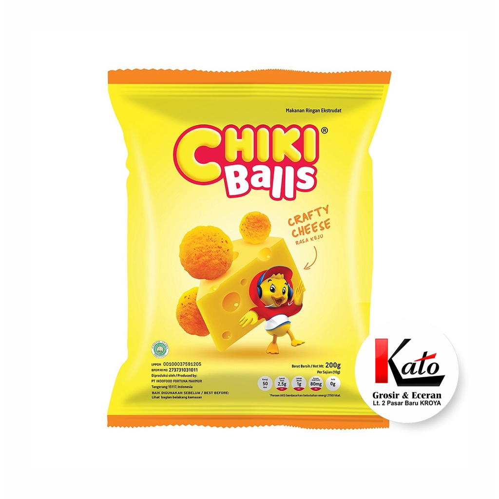 

Chiki Snack Balls Cheese 55g