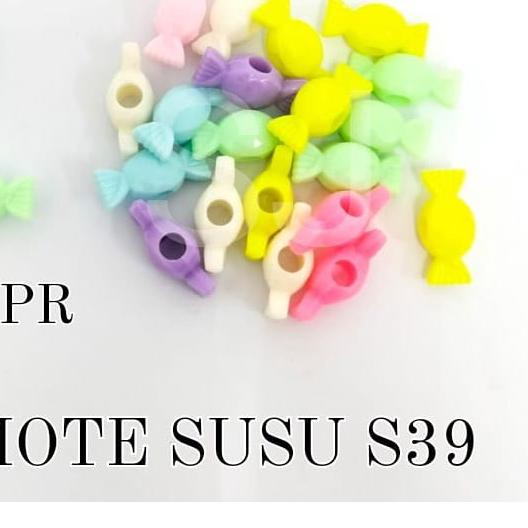 MOTE SUSU / MANIK SUSU / MANIK PASTEL / MOTE DOFF BAHAN AKRILIK UNTUK KERAJINAN DIY / MOTE SUSU MOTI