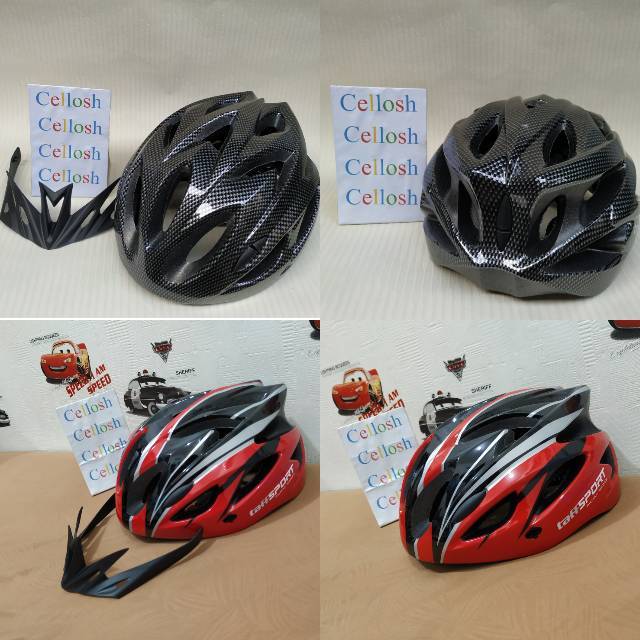 Helm Sepeda Bicycle Road Bike Helmet EPS Foam PVC Shell - PHMAX WX022