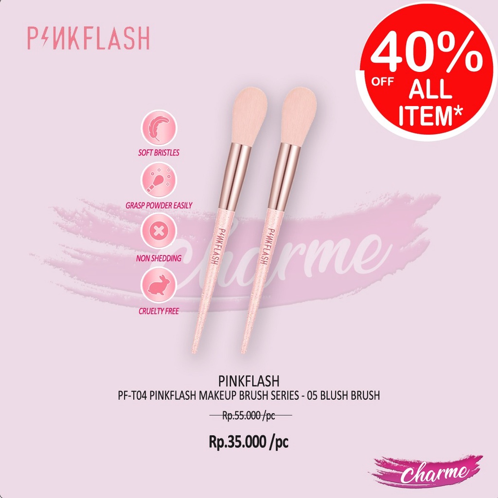 (READY&amp;ORI) Pinkflash Pink Flash Blush On Brush Series PF T04 T 04