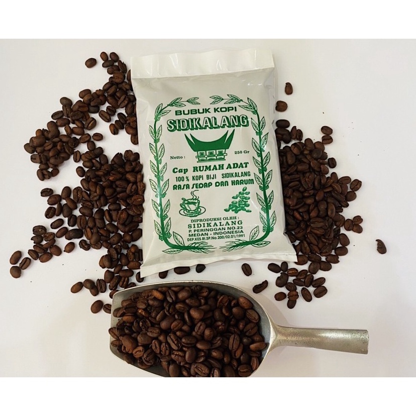 Kopi Sidikalang Arabika Grade 2 Cap Rumah Adat 500