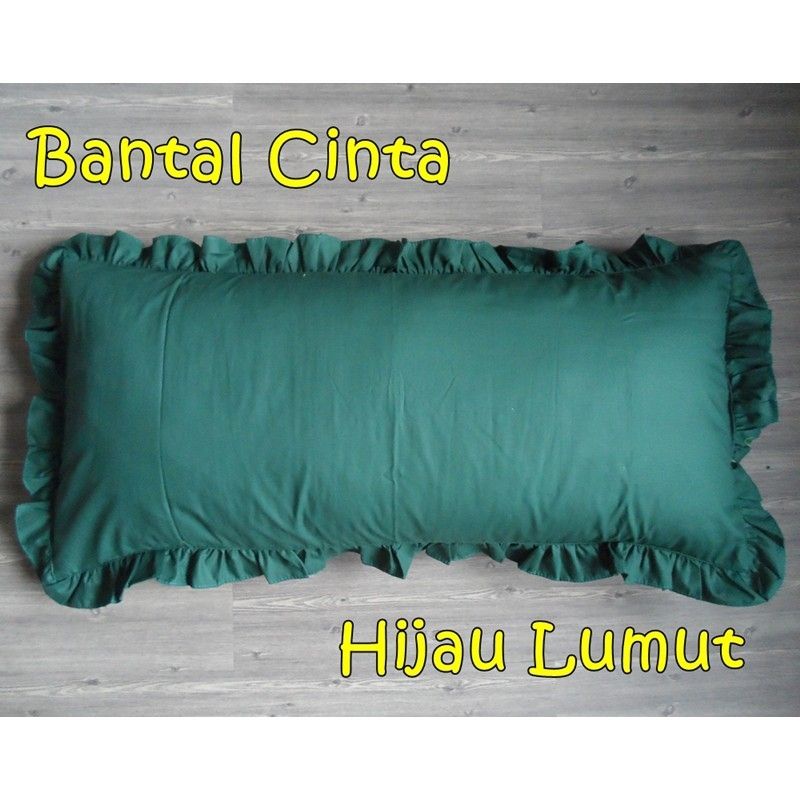 Bantal Cinta Jumbo+ sarung dan bantal imut +sarung merk brendis  Original 100% silikon yg super mpuk