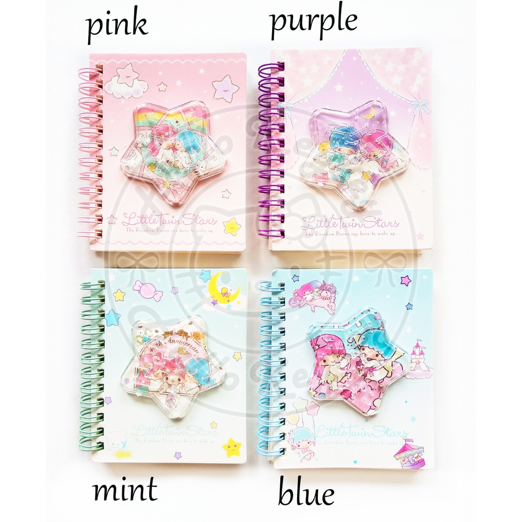 

memo buku kecil rollover maze notebook little twin stars