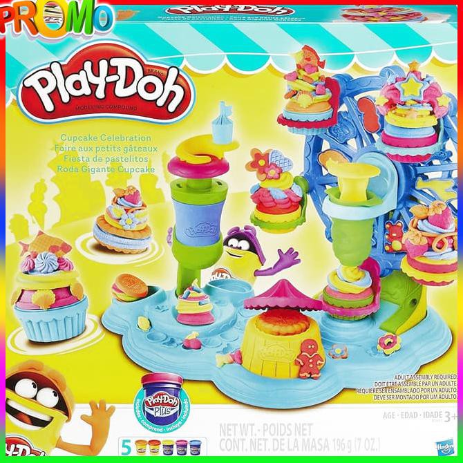 play doh cupcake celebration