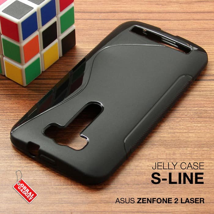 Asus Zenfone 2 Laser Soft Gel Jelly Silicon Silikon TPU Case Softcase