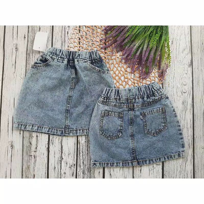 ROK JEANS PENDEK ANAK