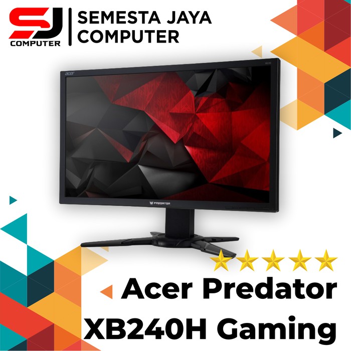 Acer Predator XB240H Gaming Monitor LED - 24-Inch - 144Hz 1ms