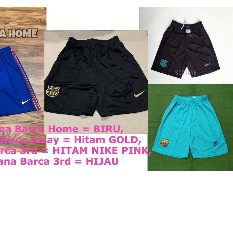 ● Celana Bola Barcelona Home Away 3rd 2020/2021 Grade Ori Official La Liga Spanyol ☈