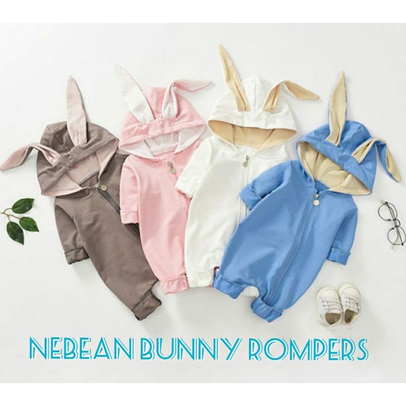 Nebean Bunny Rompers/Romper Bayi/Baju Bayi Kelinci