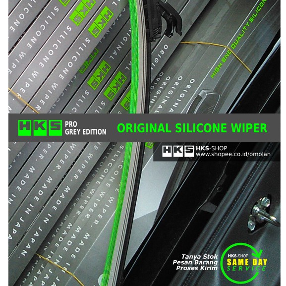 HKS Pro Silicone Wiper / Wiper Silikon (2 Pcs )