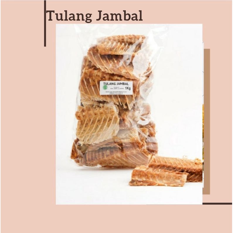 

Tulang Jambal Ikano 1kg