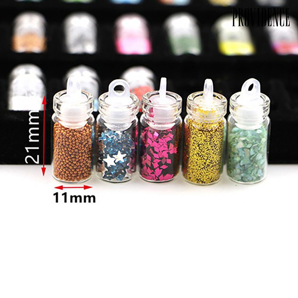 Providence Glitter 3D Nail Art Sequins Beads Rivet Studs Decorations DIY Manicure Tools