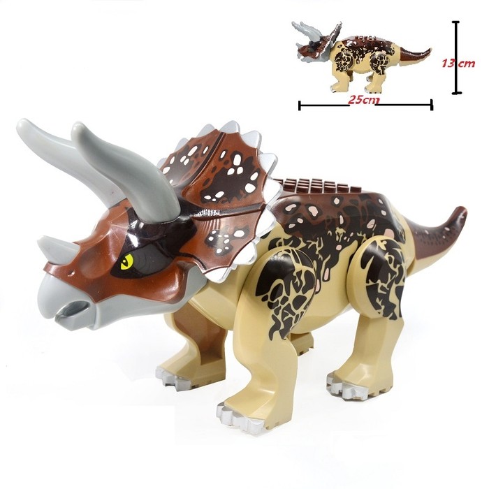 Jurassic World Park Dinosaurus Dino Triceraptor Big Minifigure Lego kw