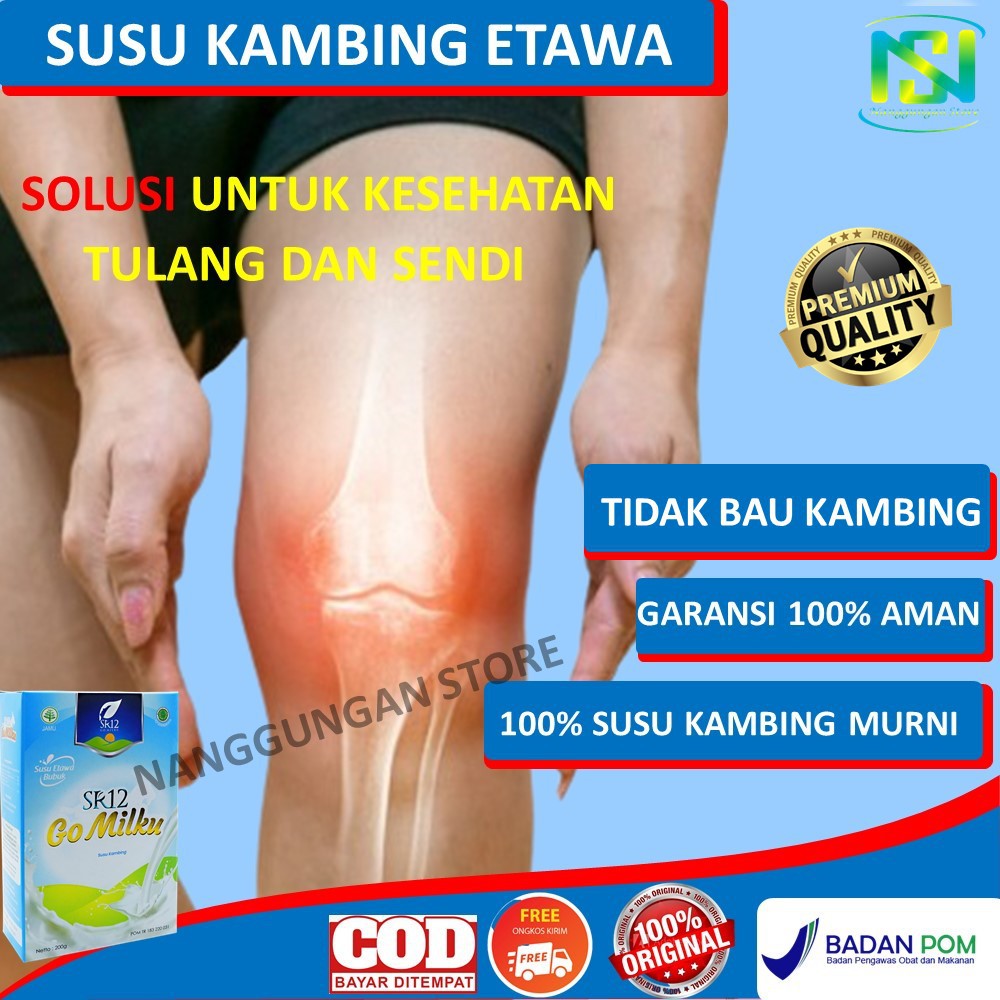 

Susu Tulang Dan Sendi Penggemuk Badan Dewasa Anak Orang Tua Lansia Bayi Patah Keropos Permanen BPOM