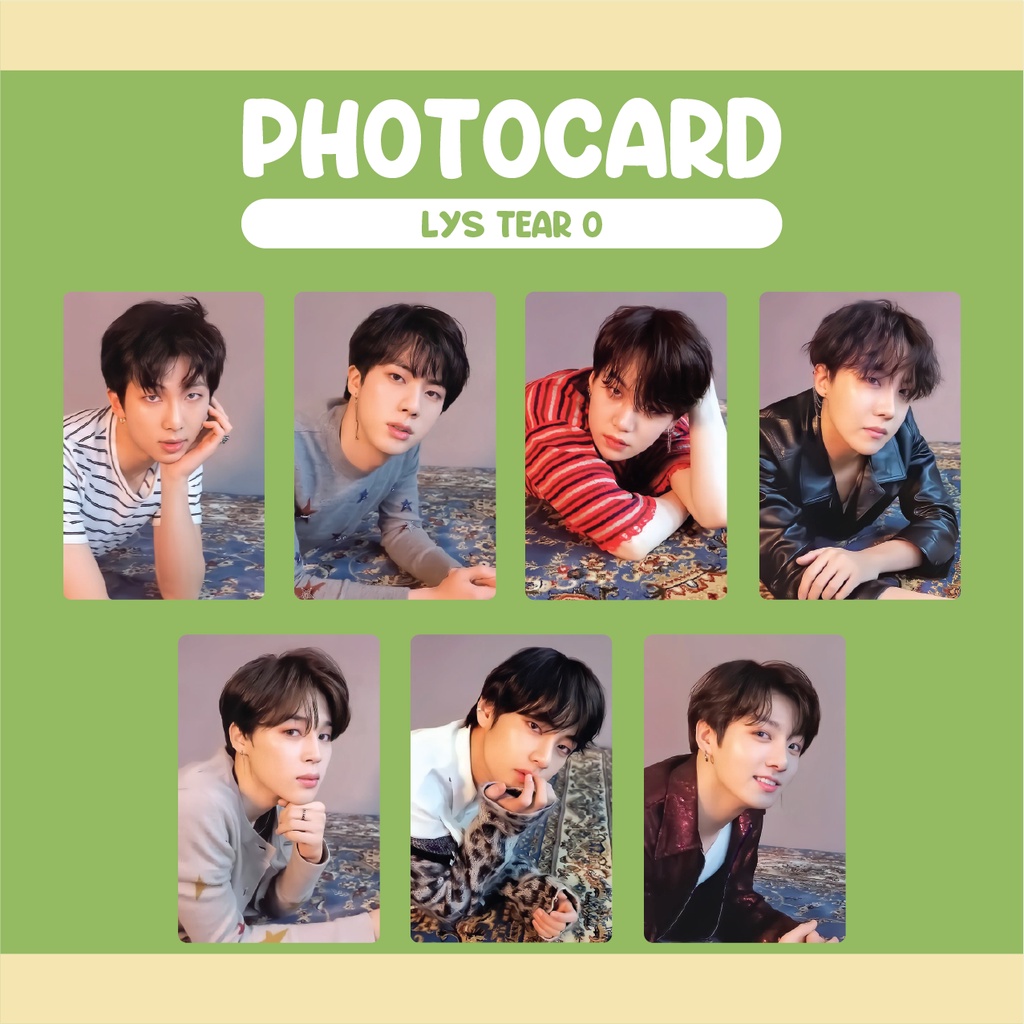 [UNOFF] PHOTOCARD LOVE YOURSELF TEAR (O)