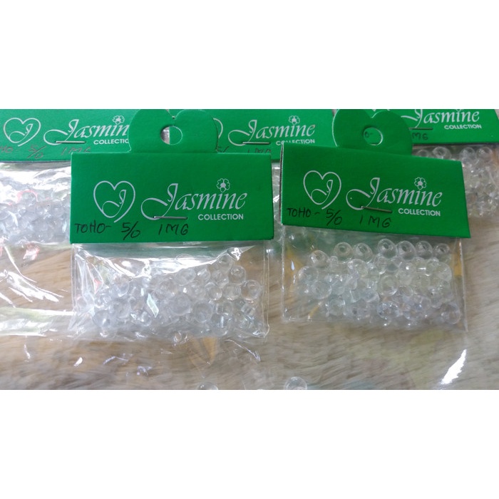 Manik Manik / Monte Toho 5/0 1 MG Warna Putih l