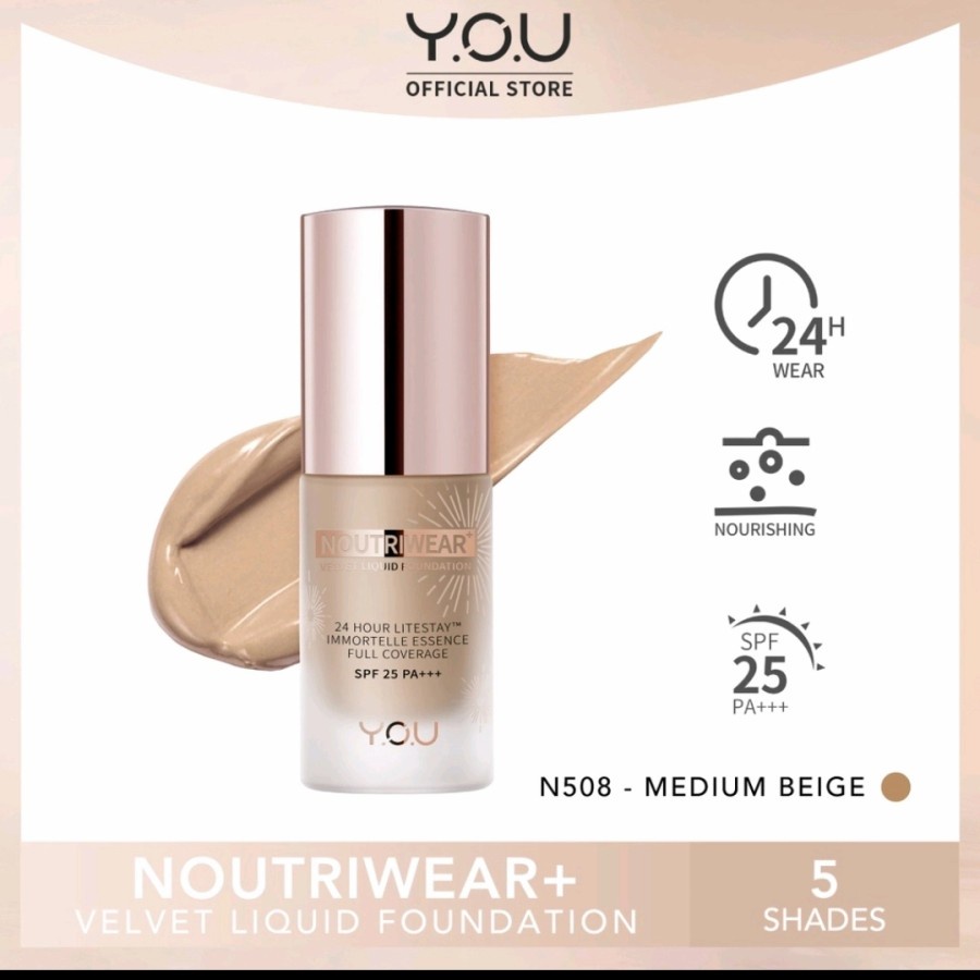 YOU NOUTRIWEAR VELVET LIQUID FOUNDATION