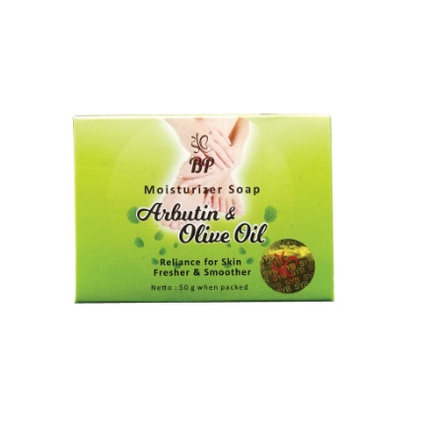 SYB BP Moisturizer Soap Arbutin &amp; Olive Oil - Sabun Bibit 50g