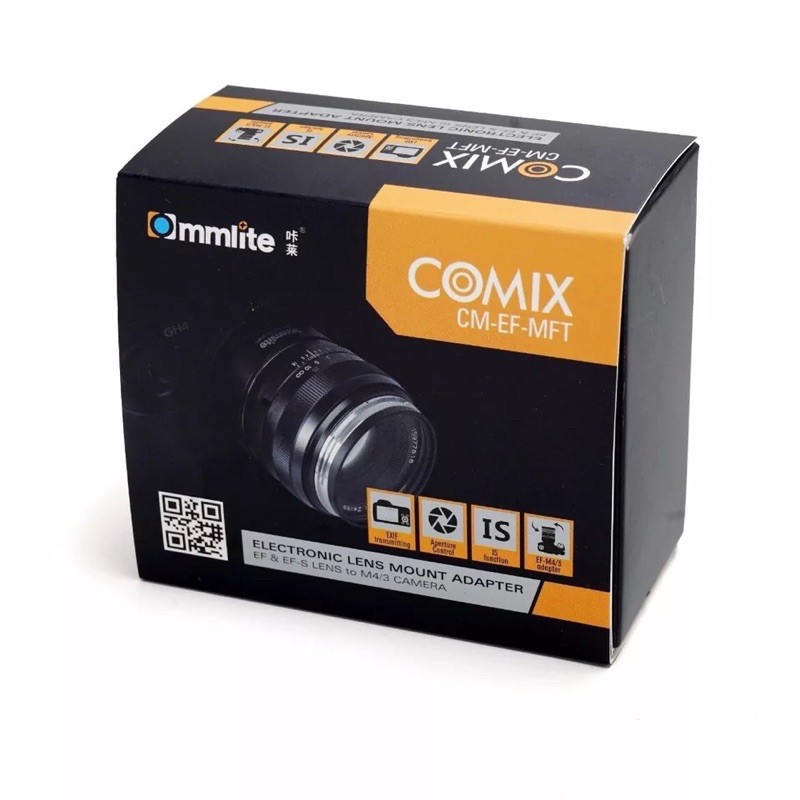 Commlite EF-MFT Adapter Canon EF/EF-S to M4/3 Mount