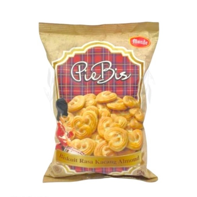 

Monde Pie Bis rasa kacang almond