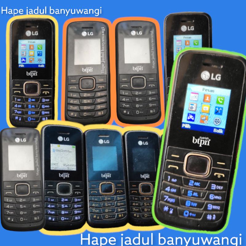 HP LG dual sim cas micro BTPN Syariah , second original