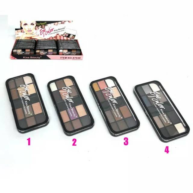 EYESHADOW FIT YOUR KISBEAUTY 4 nomor