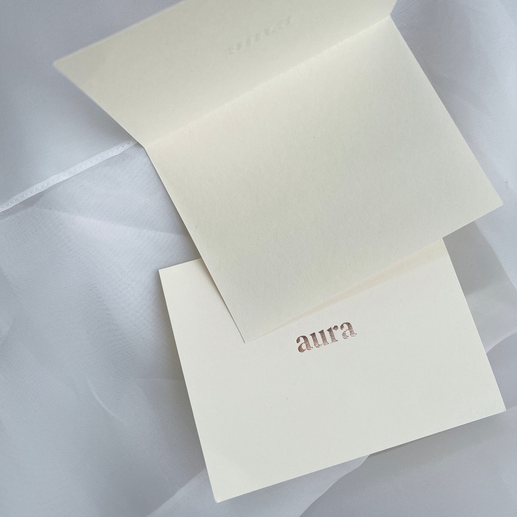 Aura Label - BIRTHDAY CARD