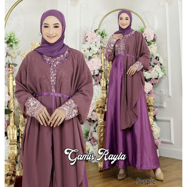 RAYLA Gamis pesta mewah 8 in 1