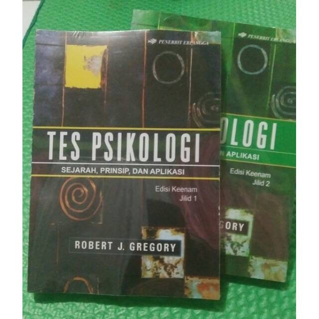 TES  PSIKOLOGI  BY. ROBERT  J  GREGORY.  edisi  6  jilid.  1  2. Sepakat.