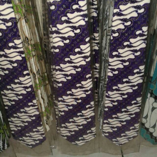Dasi batik solo stok 15pcs