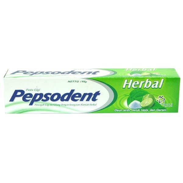 Pepsodent Odol Herbal isi 190 gram