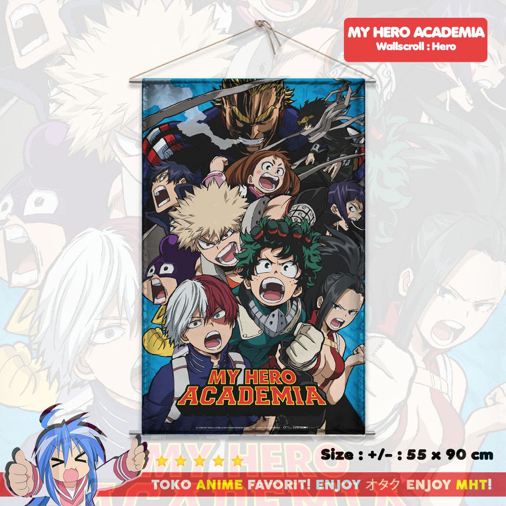 Wallscroll Anime Boku no Hero Academia - My Hero Academia