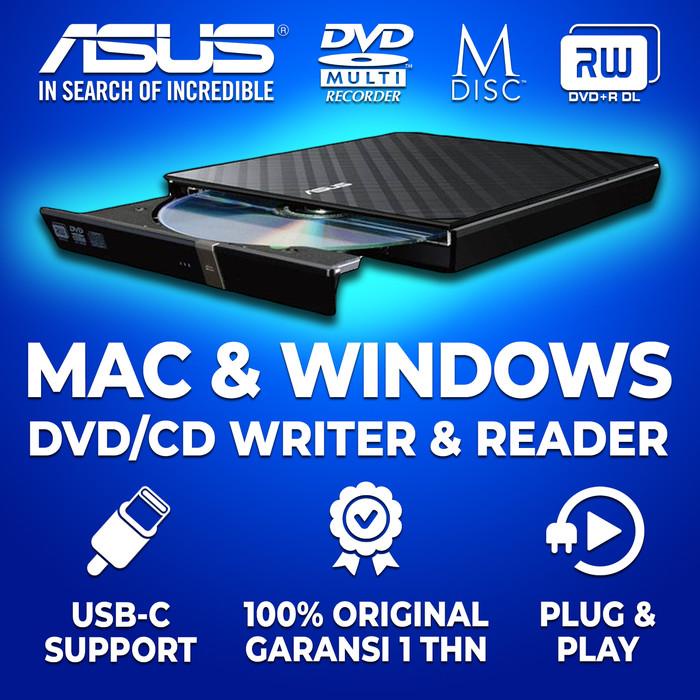 Asus Usb Dvd Cd Rw Rom Writer Burner External Eksternal Portable
