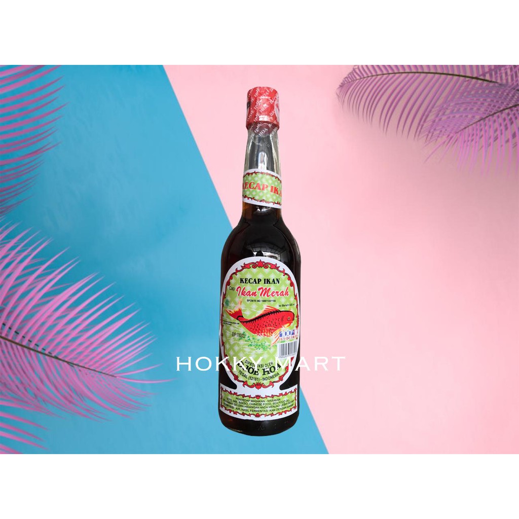 

kecap ikan DJOE HOA 620 ml HALAL / kecap ikan cap ikan merah