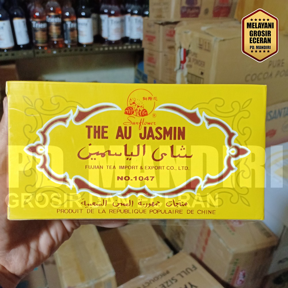 

THE AU JASMIN TEH JASMIN FUJIAN TEA IMPORT NO 1047