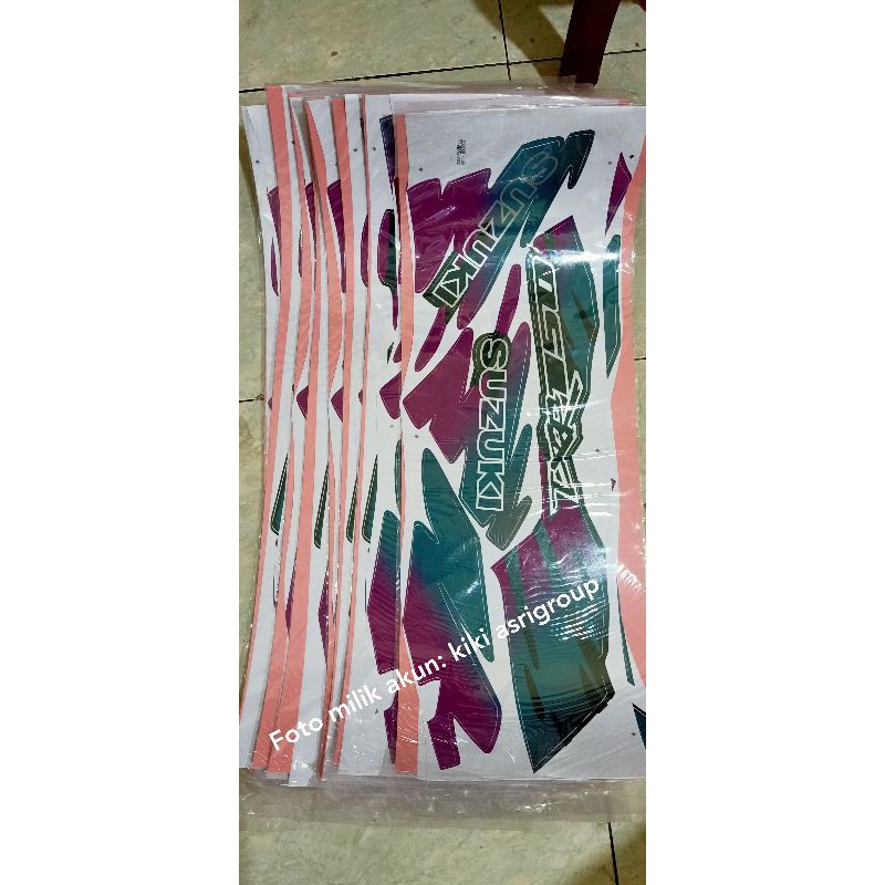 stiker list striping suzuki txr aplikasi rgr rgv