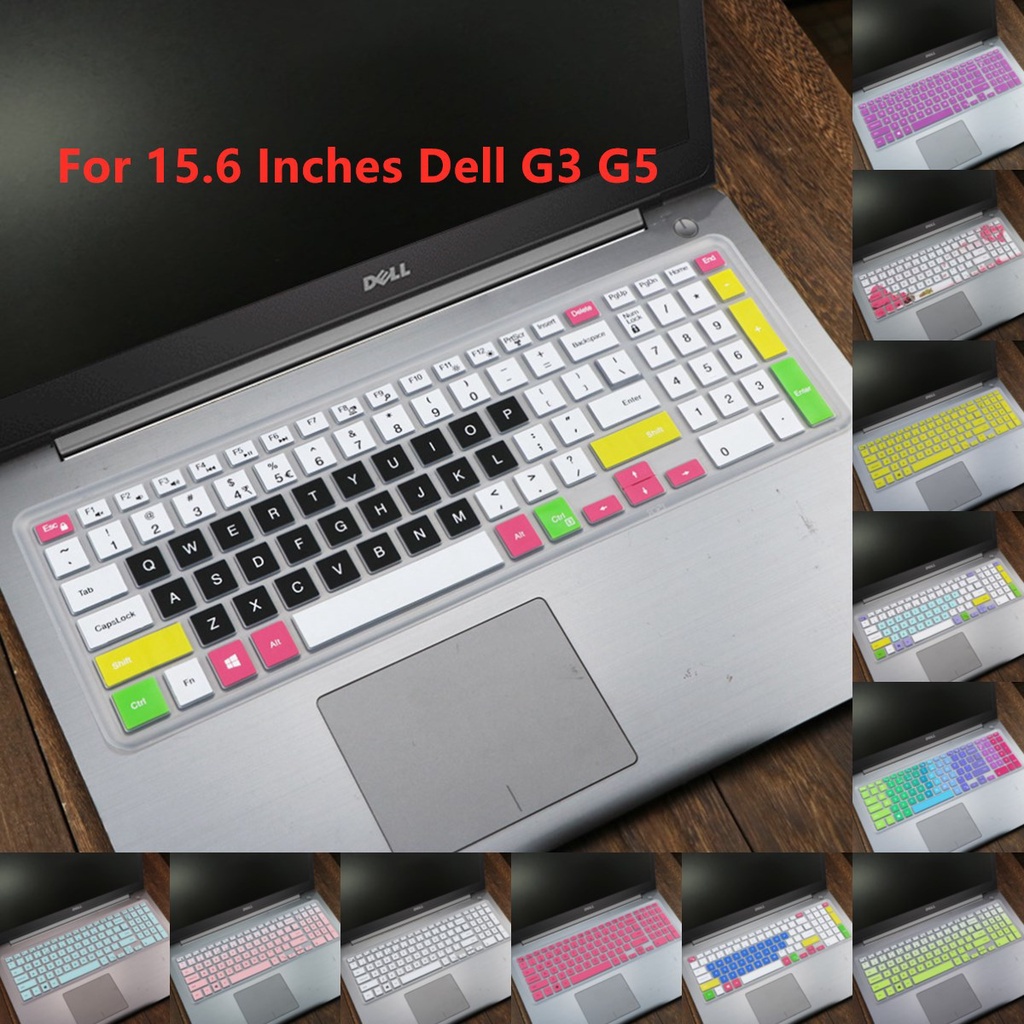 For 15.6 Inches Dell G3 G5 I5 I7 Soft Ultra-thin Silicone Laptop Keyboard Cover Protector