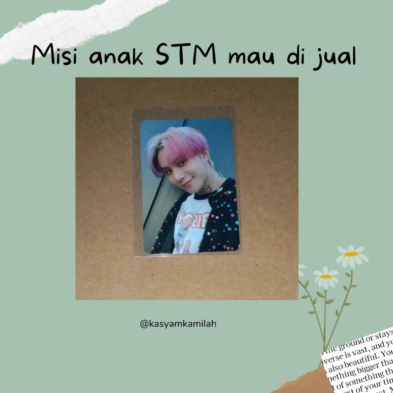 [Ready] photocrad jungwoo nct universe jewel case ver.