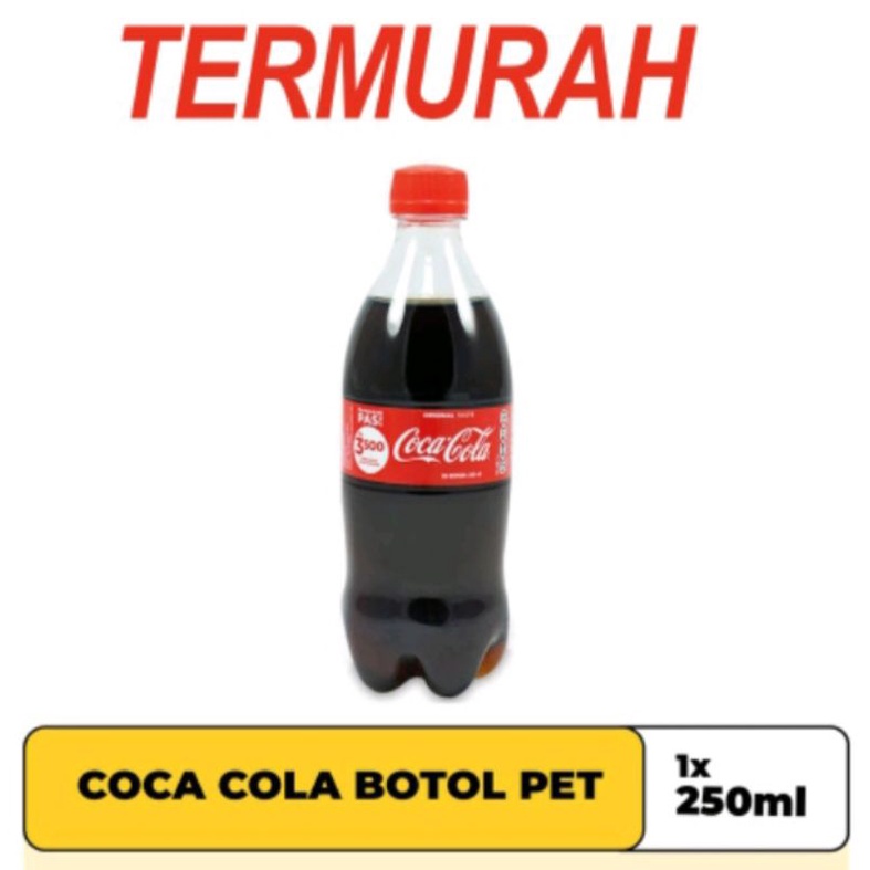 

Termurah Soft Drink Coca Cola Pet 250ml Original