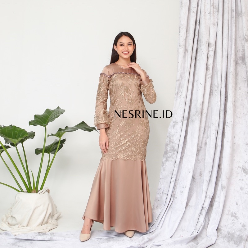 Sabrina Mermaid Dress | Bridesmaids kebaya seragaman wisuda kondangan pesta