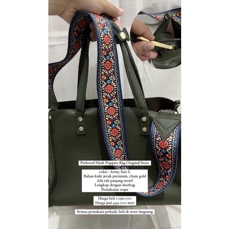 Preloved Hush Puppies Bag