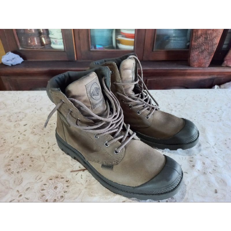 Sepatu Boots Palladium Pampa Waterproof lux Second Preloved